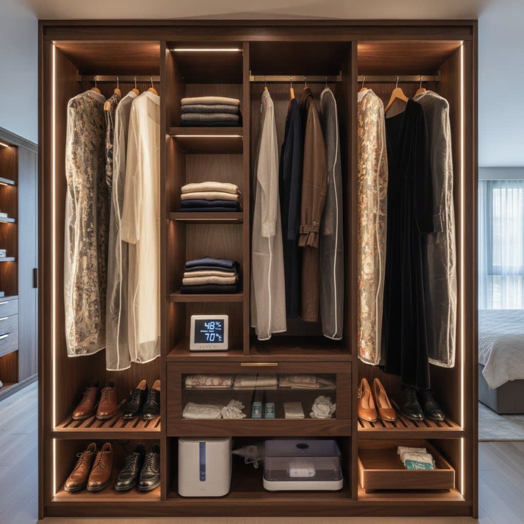 Featured image for Keep Humidity at 45-55% to Preserve Luxury Fabrics