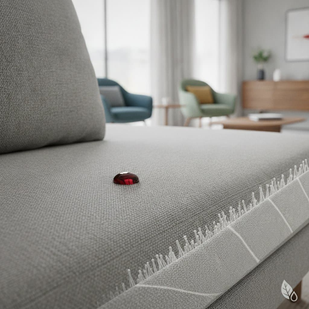 Featured image for Self-Cleaning Fabrics Make Stain-Proof Furniture Real