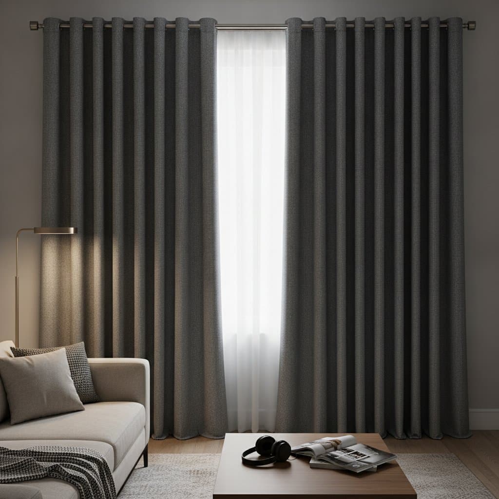 Image for Best Soundproof Curtains for Noise and Light Control