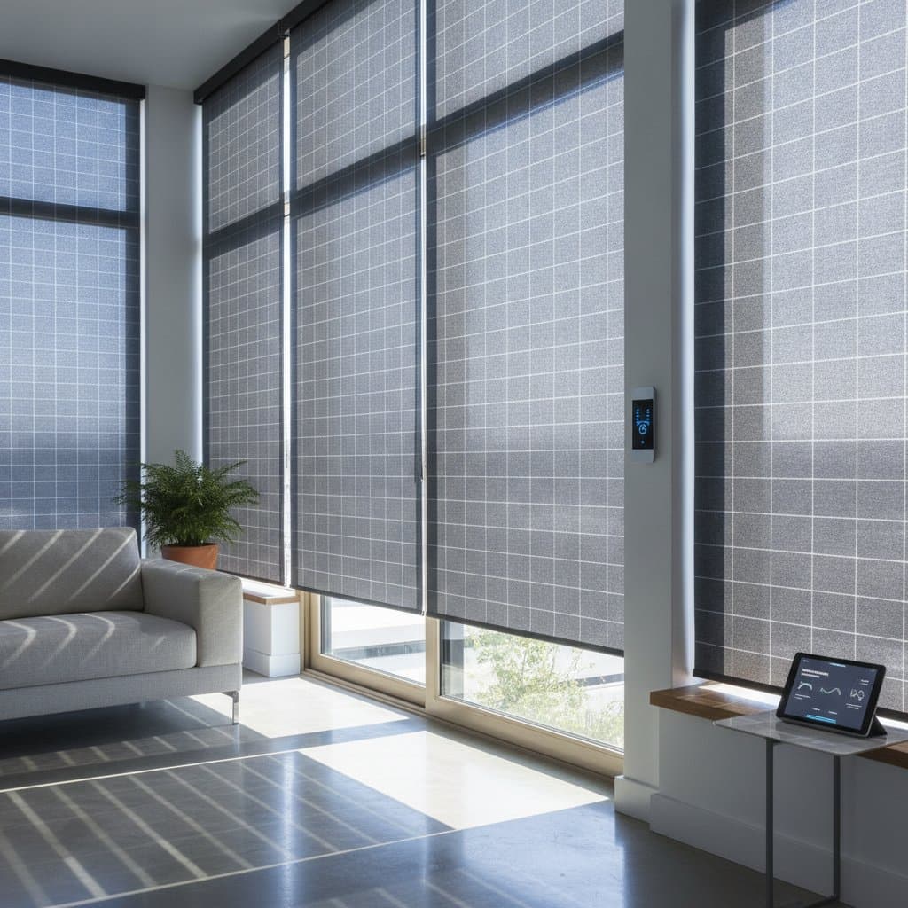 Featured image for Solar Blinds Turn Any Window Into a Power Source