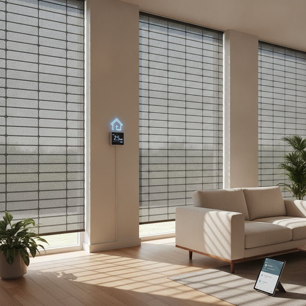 Image for Solar Blinds Generate Power While Blocking Light