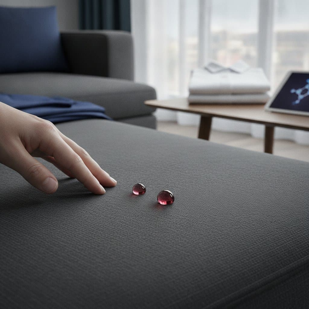 Image for Nanotech Fabrics Repel Stains Without Washing