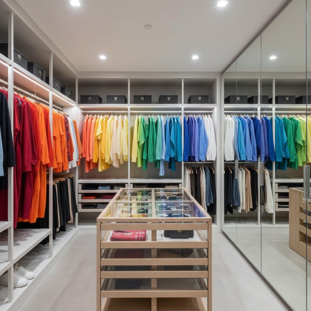 Featured image for Color-Coded Closets Cut Dressing Time and Stress