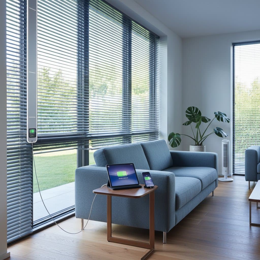 Featured image for Solar Blinds That Power Devices While Blocking Heat