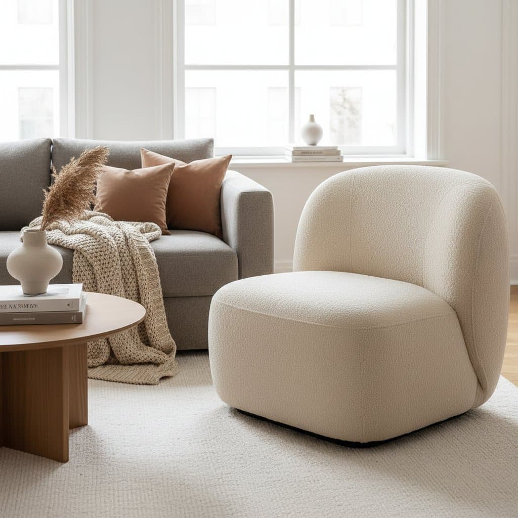 Featured image for Bouclé Fabric: Cozy Texture Ruling Upholstery