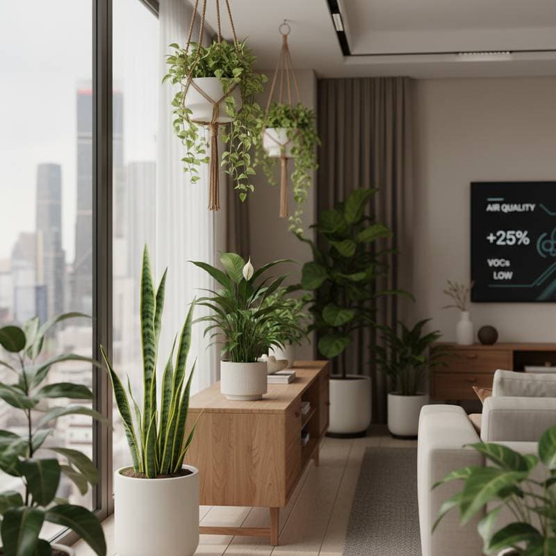 Featured image for Plants That Remove VOCs Better Than Air Purifiers