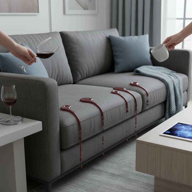 Featured image for Nano-Coated Sofas Repel Wine and Coffee Spills
