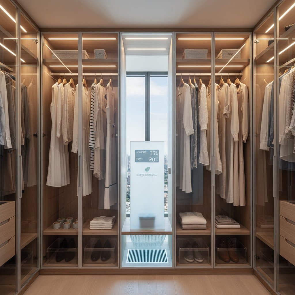 Adaptive Closets Prevent Mildew and Fabric Damage