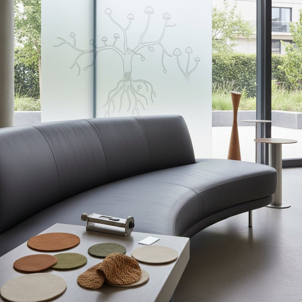 Mycelium Upholstery Rivals Leather in Durability Tests