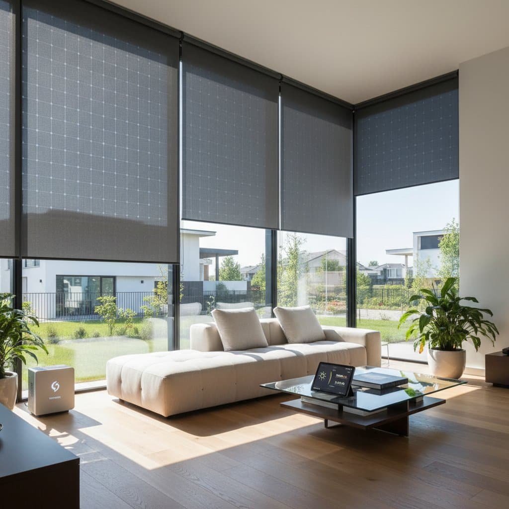 Solar Shades That Generate Power for Your Home