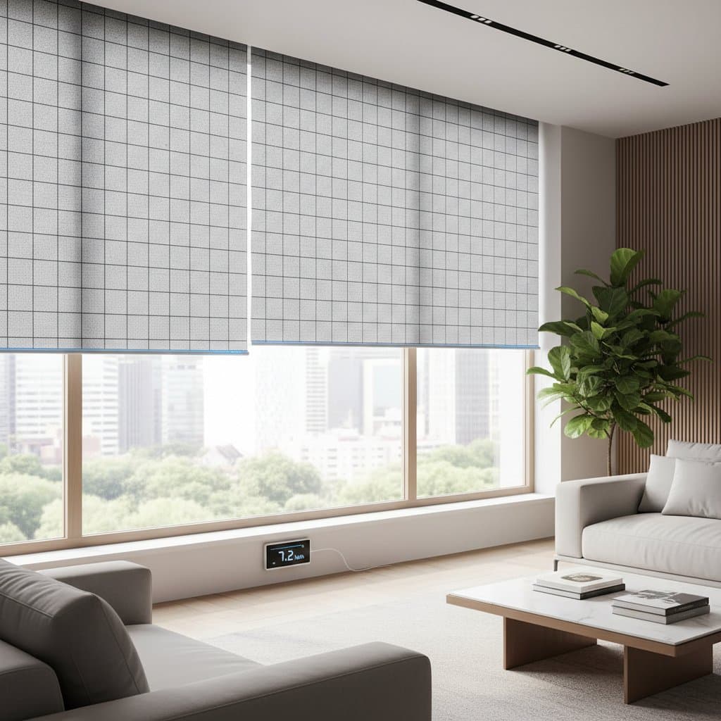 Featured image for Solar Shades Generate Power Right at Your Windows
