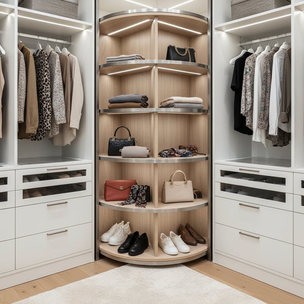 Featured image for Transform Dead Corner Space Into Accessible Storage