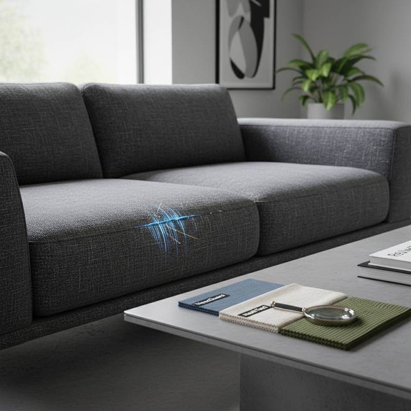 Self-Healing Fabrics Erase Upholstery Scratches