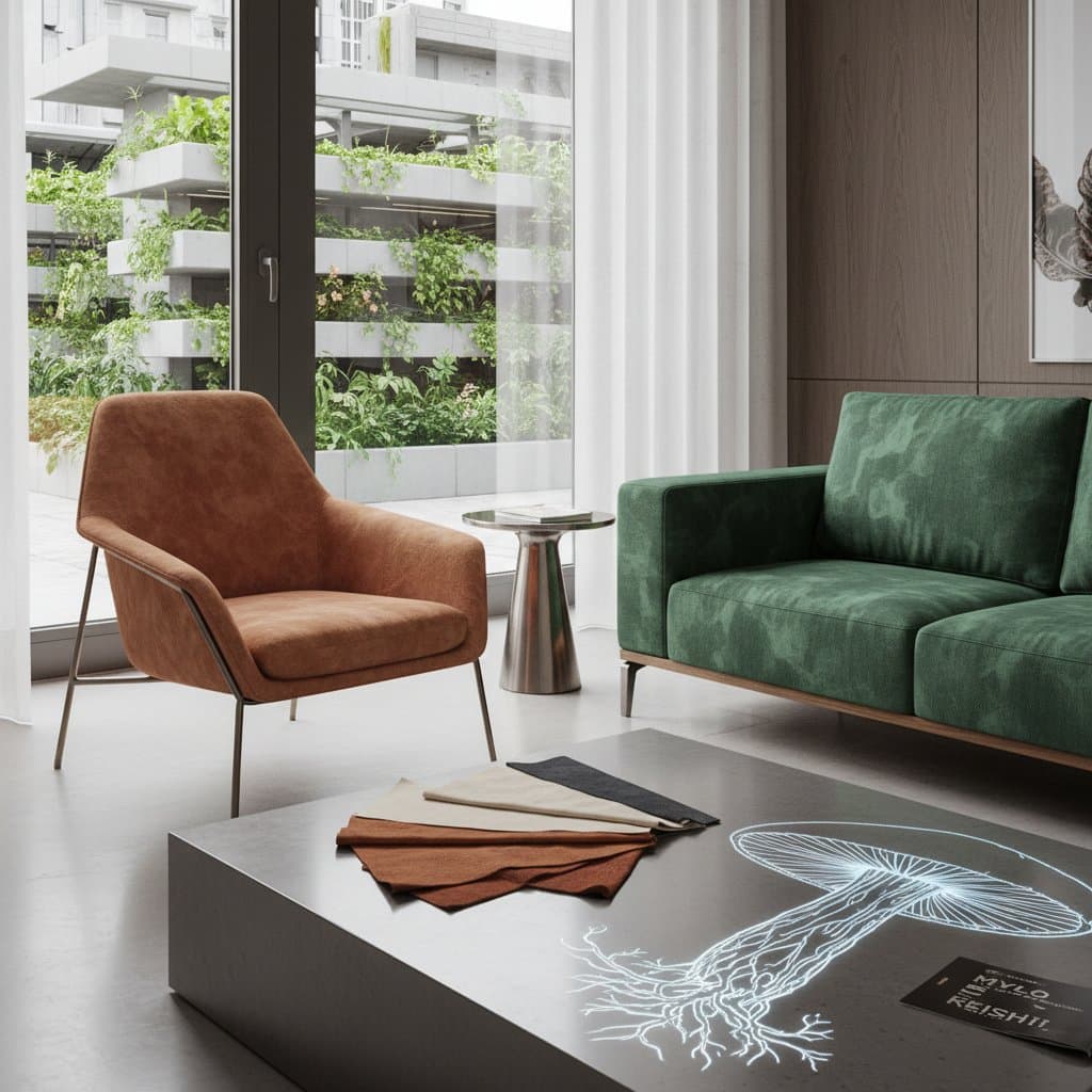 Featured image for Why Mushroom Leather Is Transforming Upholstery in 2026