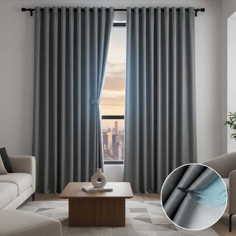 Gel-Infused Curtains Block Heat While Keeping Rooms Soft