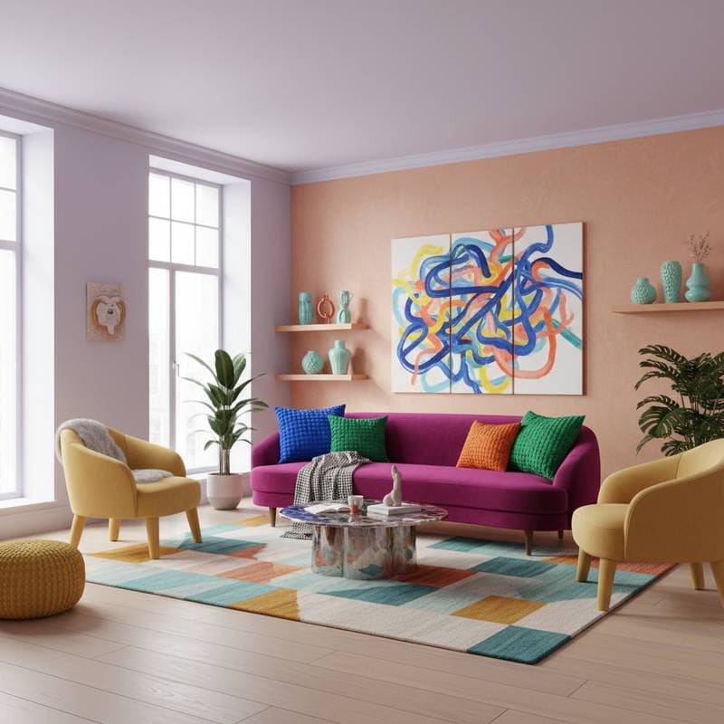 Bold Colors That Boost Your Mood at Home