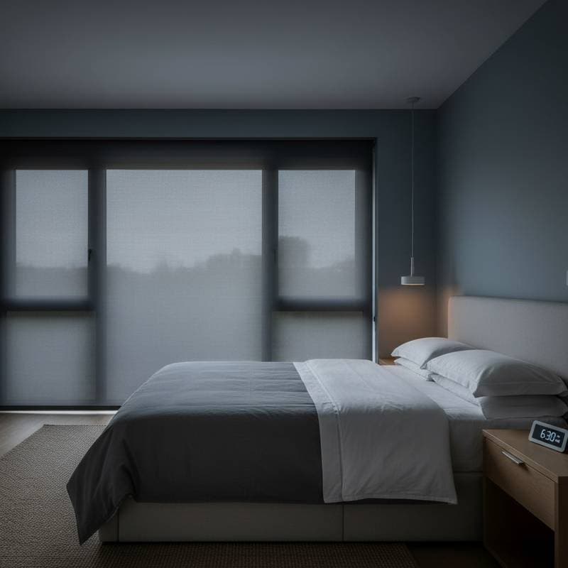 Motorized Shades Block Light to Reset Your Sleep Cycle