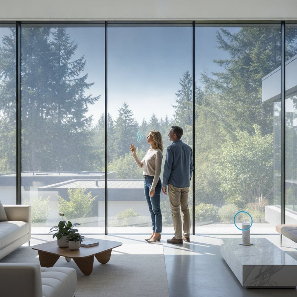 Featured image for Windows That Tint Instantly With Your Voice