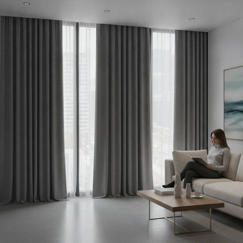 Featured image for Acoustic Drapes That Cut City Noise by Half