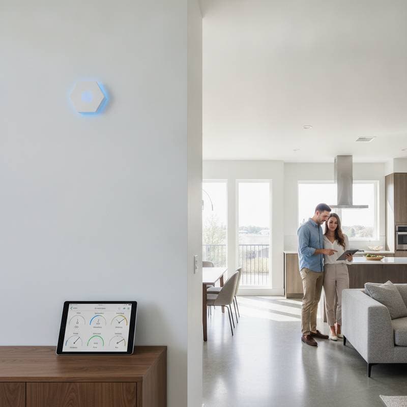 Smart Sensors Detect Hidden Air Risks in New Homes